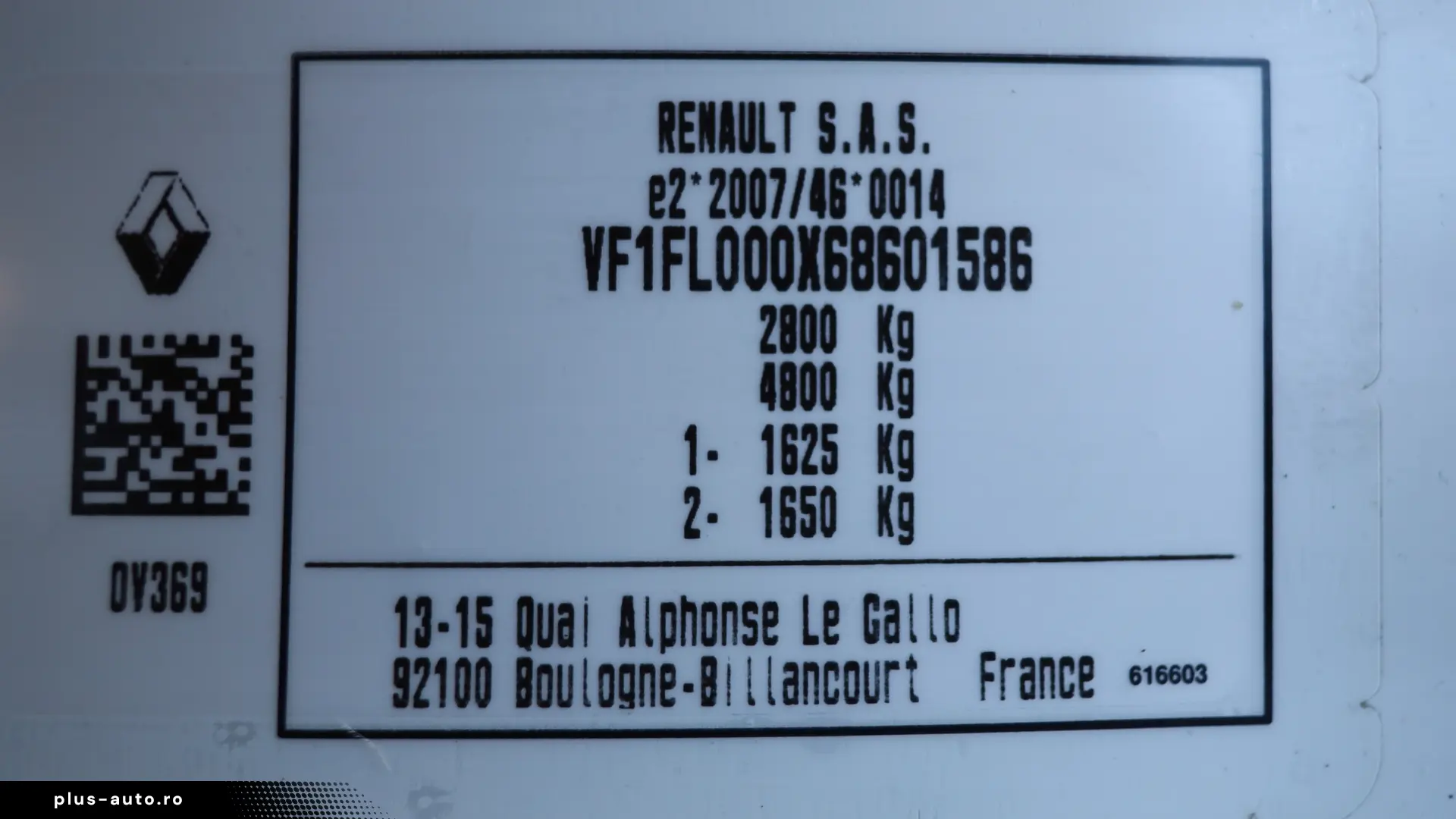 Renault Trafic L1H1 2.0 DCI 110hp