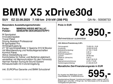 BMW X5 xDrive30d Navi Tempom.aktiv Panoramadach