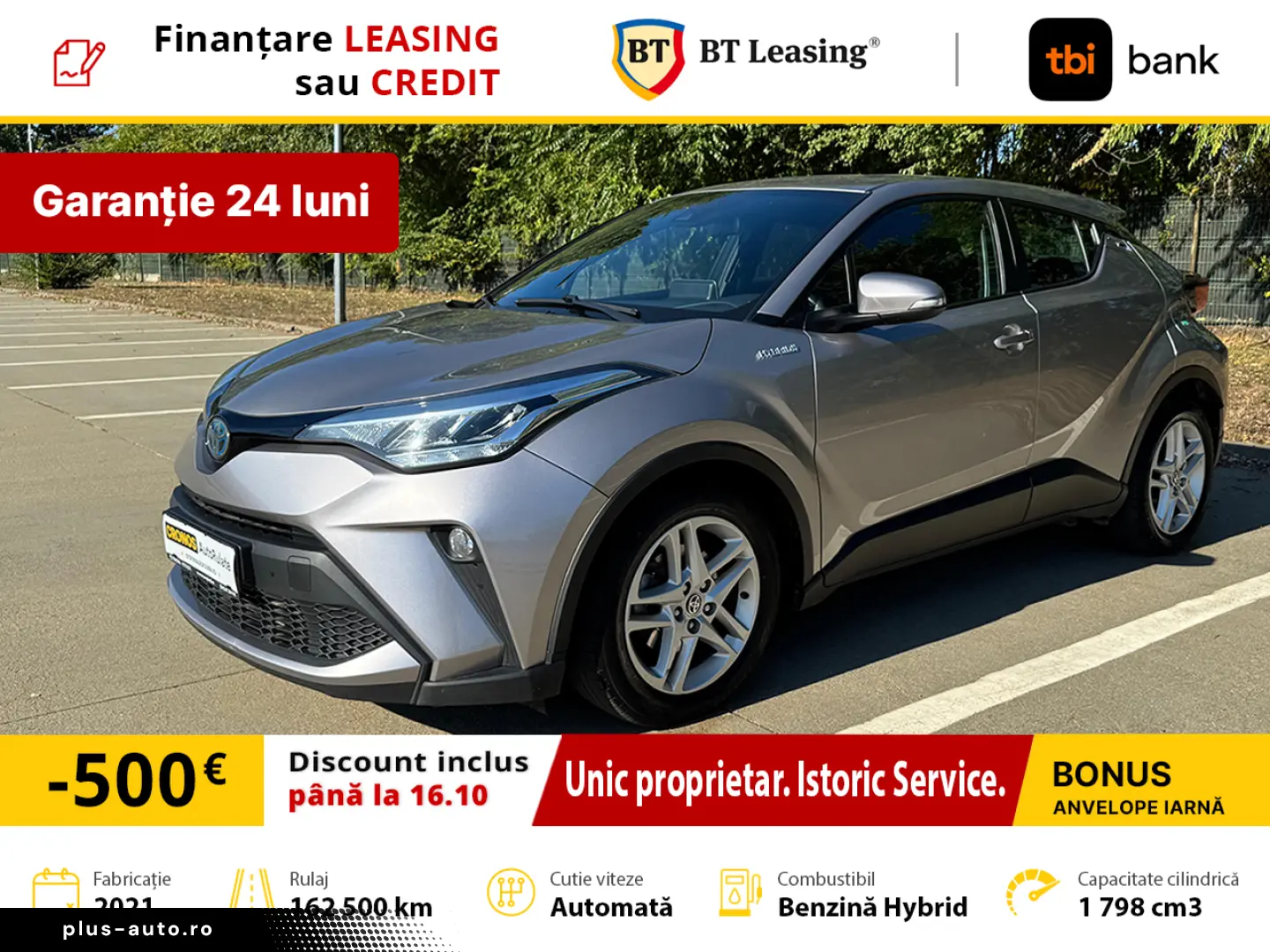 Toyota C-HR 1.8 HSD 122 CP 4x2 CVT Core