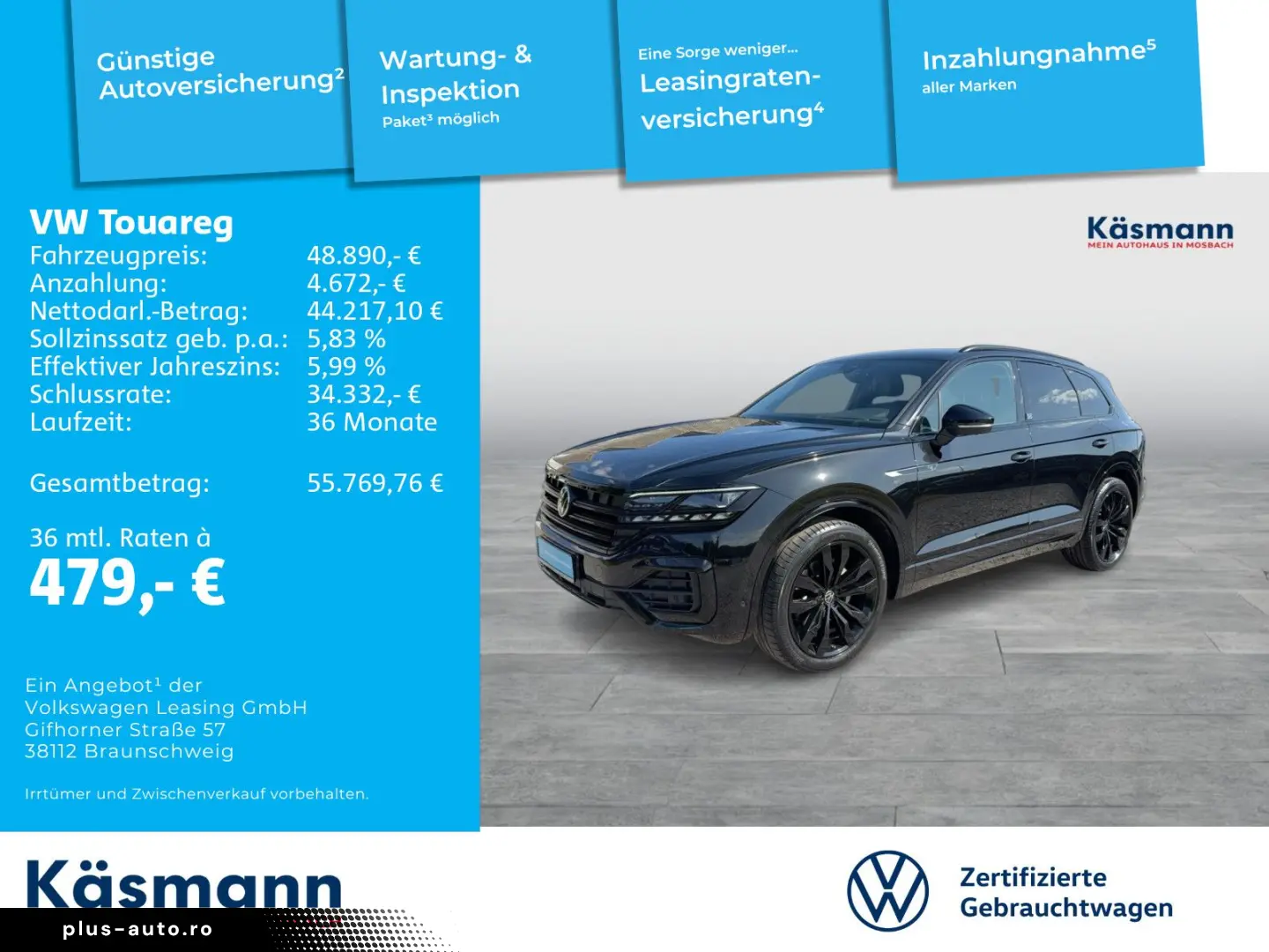 VW Touareg  Edition 20  3.0TDI 4M R-LINE AHK LUFTF