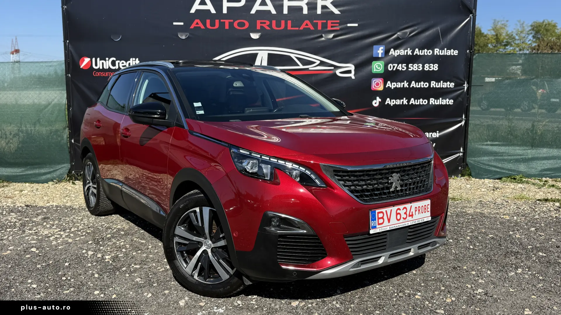 Peugeot 3008 2017 automat benzina garantie panoramic credit
