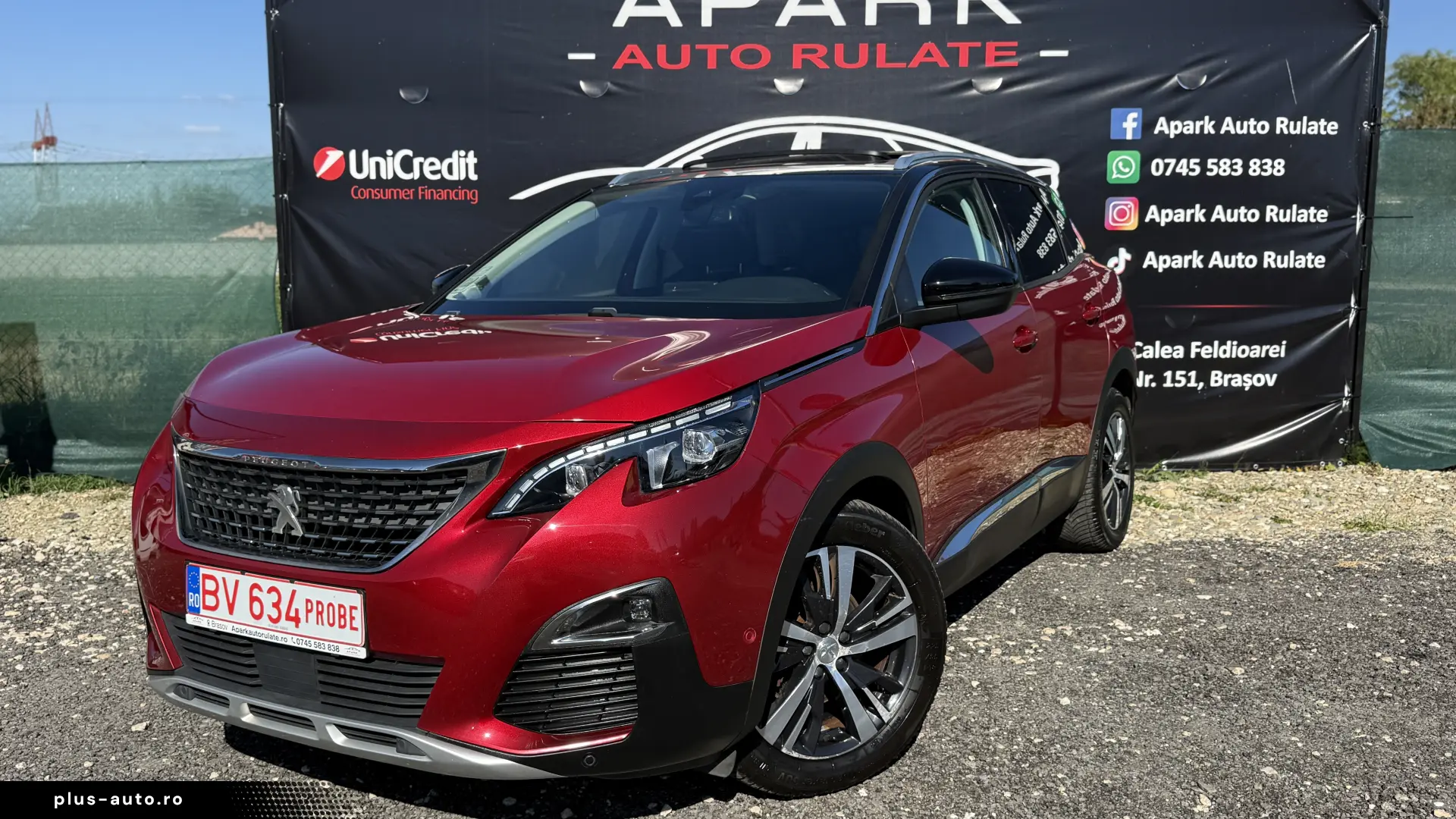 Peugeot 3008 2017 automat benzina garantie panoramic credit