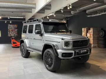 MERCEDES-BENZ G63 4x4 AMG 22  Platin Magno Gepäcktr.