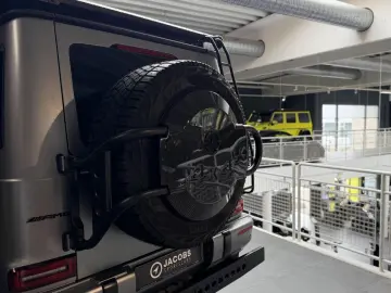 MERCEDES-BENZ G63 4x4 AMG 22  Platin Magno Gepäcktr.
