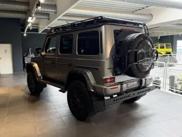 MERCEDES-BENZ G63 4x4 AMG 22  Platin Magno Gepäcktr.