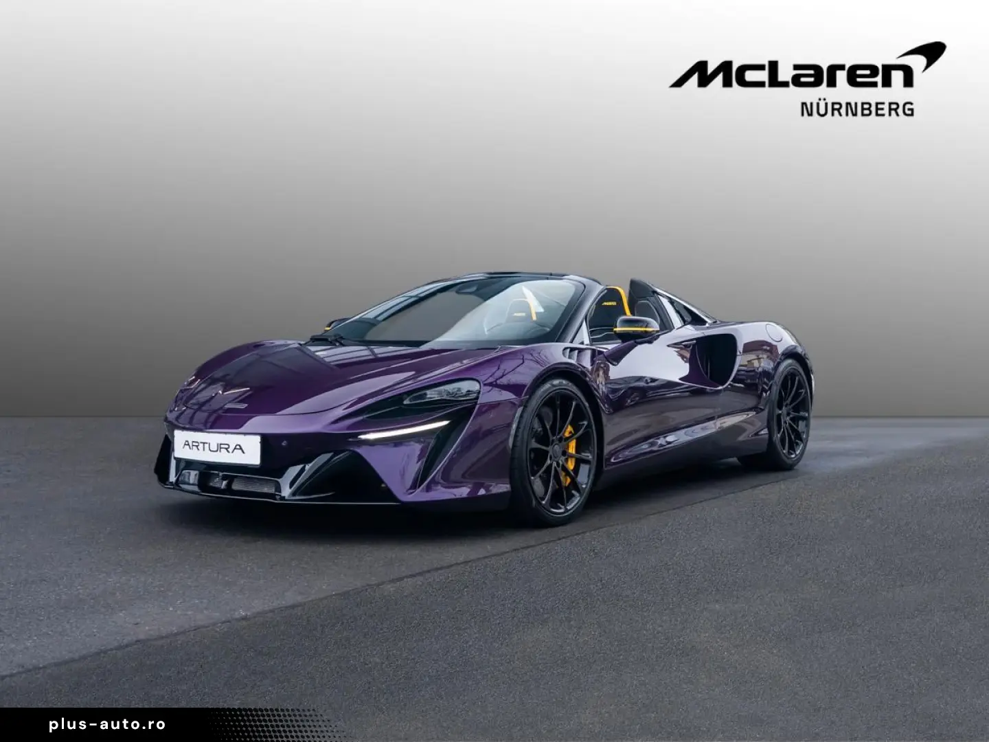 MCLAREN Artura Spider MSO Paint Int.  Perform.   Carbon