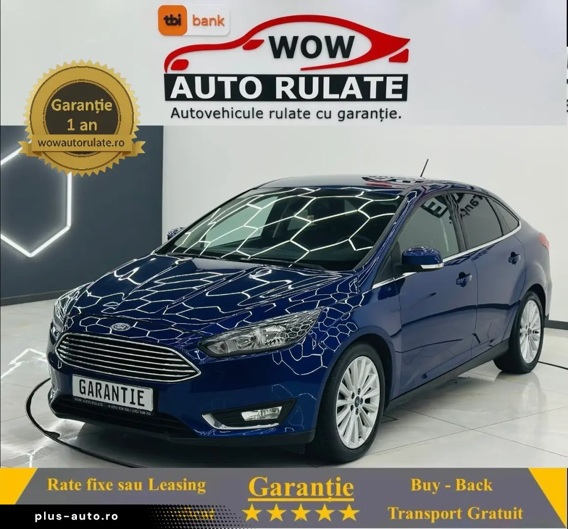 FORD FOCUS 2018 1.0i E6 Garantie 12 Luni Rate Avans 0 Doar C