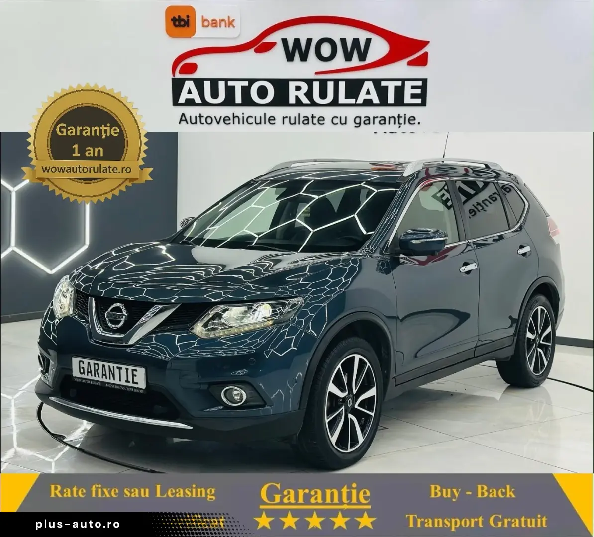 NISSAN X-TRAIL 2017 1.6D E6 7 locuri Garantie 12 Luni Rate A