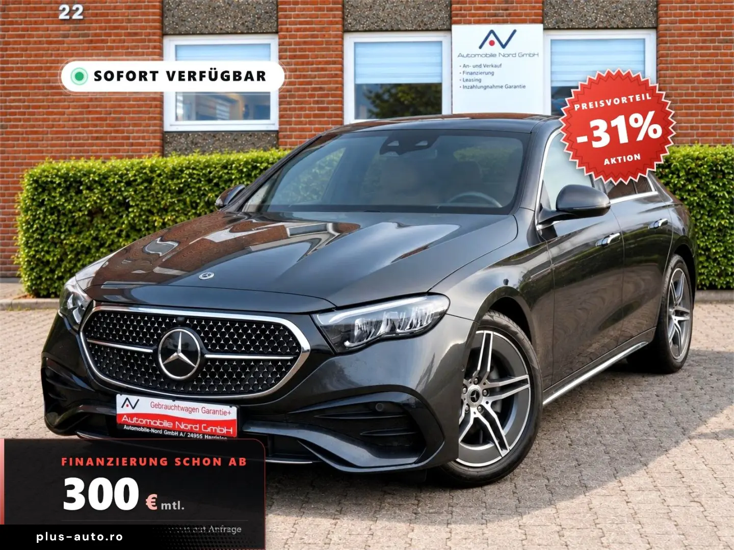 MERCEDES-BENZ Clasa E în leasing operațional MOOV