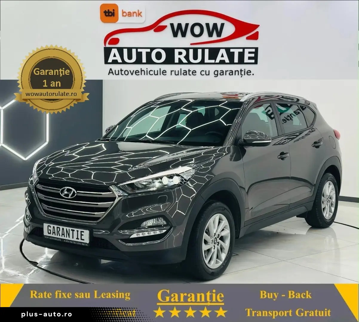HYUNDAI TUCSON 2016 1.6i E6 Garantie 12 Luni Rate Avans 0 Do