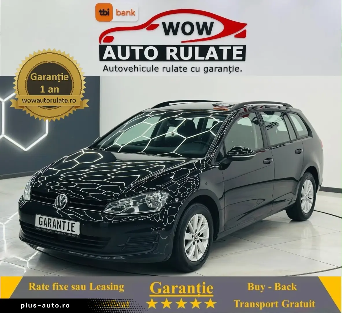 VOLKSWAGEN GOLF 2014 1.6D E5 Garantie 12 Luni Rate Avans 0 D