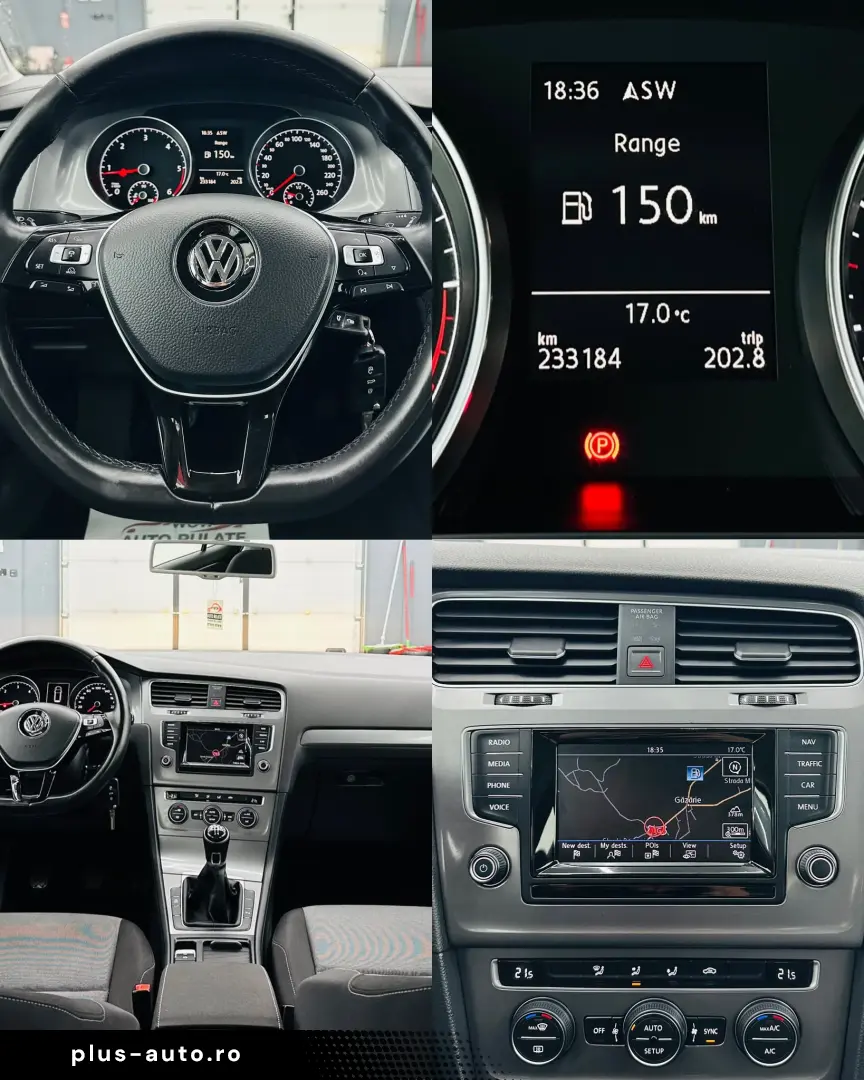 VOLKSWAGEN GOLF 2014 1.6D E5 Garantie 12 Luni Rate Avans 0 D