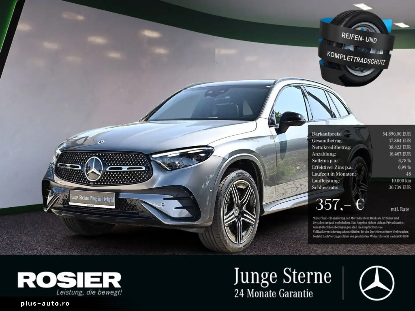 MERCEDES-BENZ GLC 300 de 4M AMG Sport Premium NIGHT PANO LED
