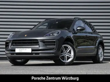 PORSCHE Macan PDLS Vulkangrau 1-Hand Leder Sitzheizung