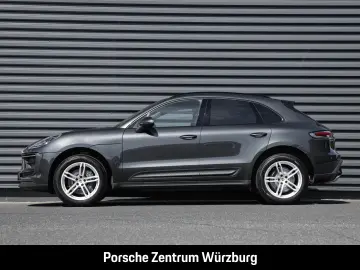 PORSCHE Macan PDLS Vulkangrau 1-Hand Leder Sitzheizung