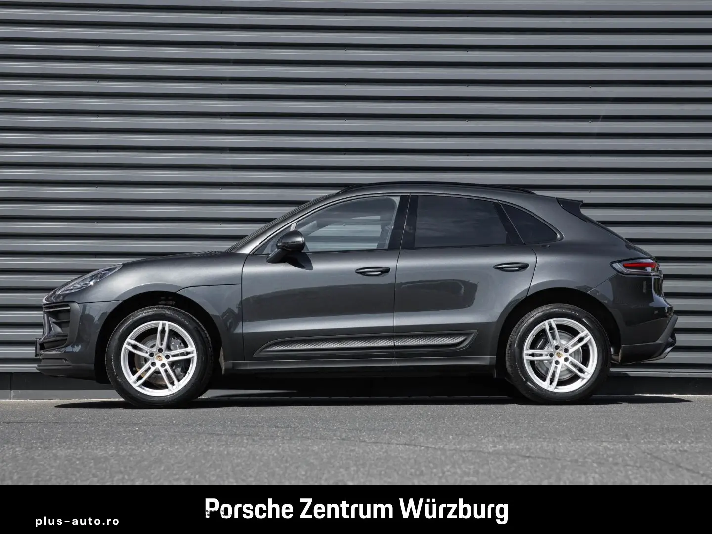 PORSCHE Macan PDLS Vulkangrau 1-Hand Leder Sitzheizung