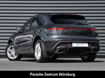 PORSCHE Macan PDLS Vulkangrau 1-Hand Leder Sitzheizung