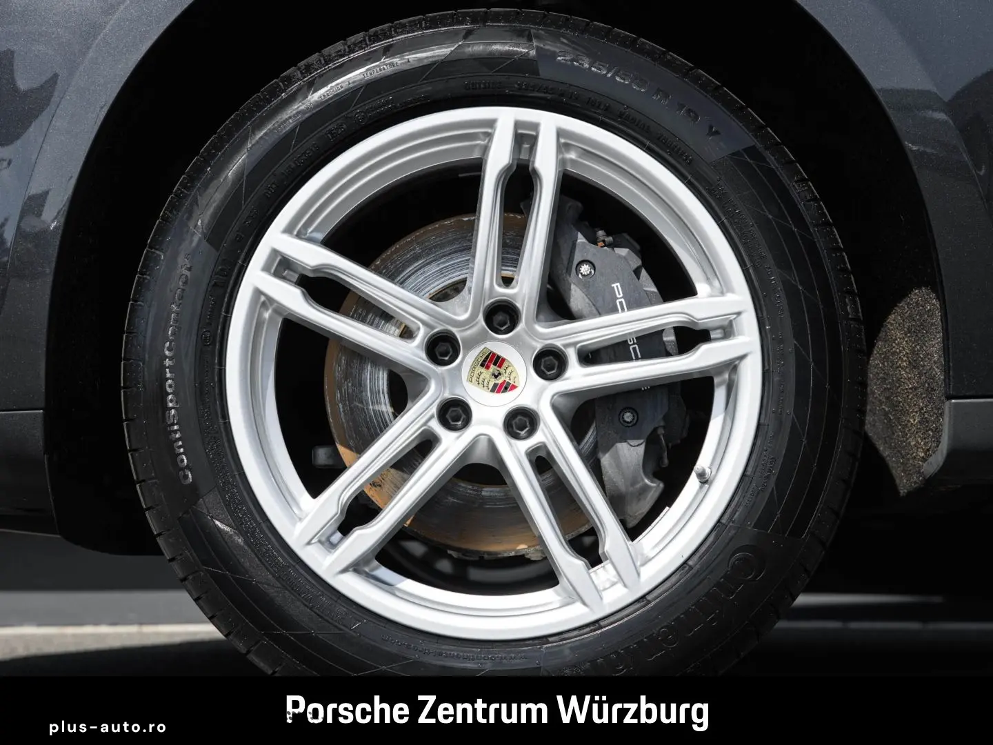 PORSCHE Macan PDLS Vulkangrau 1-Hand Leder Sitzheizung