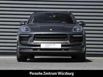 PORSCHE Macan PDLS Vulkangrau 1-Hand Leder Sitzheizung