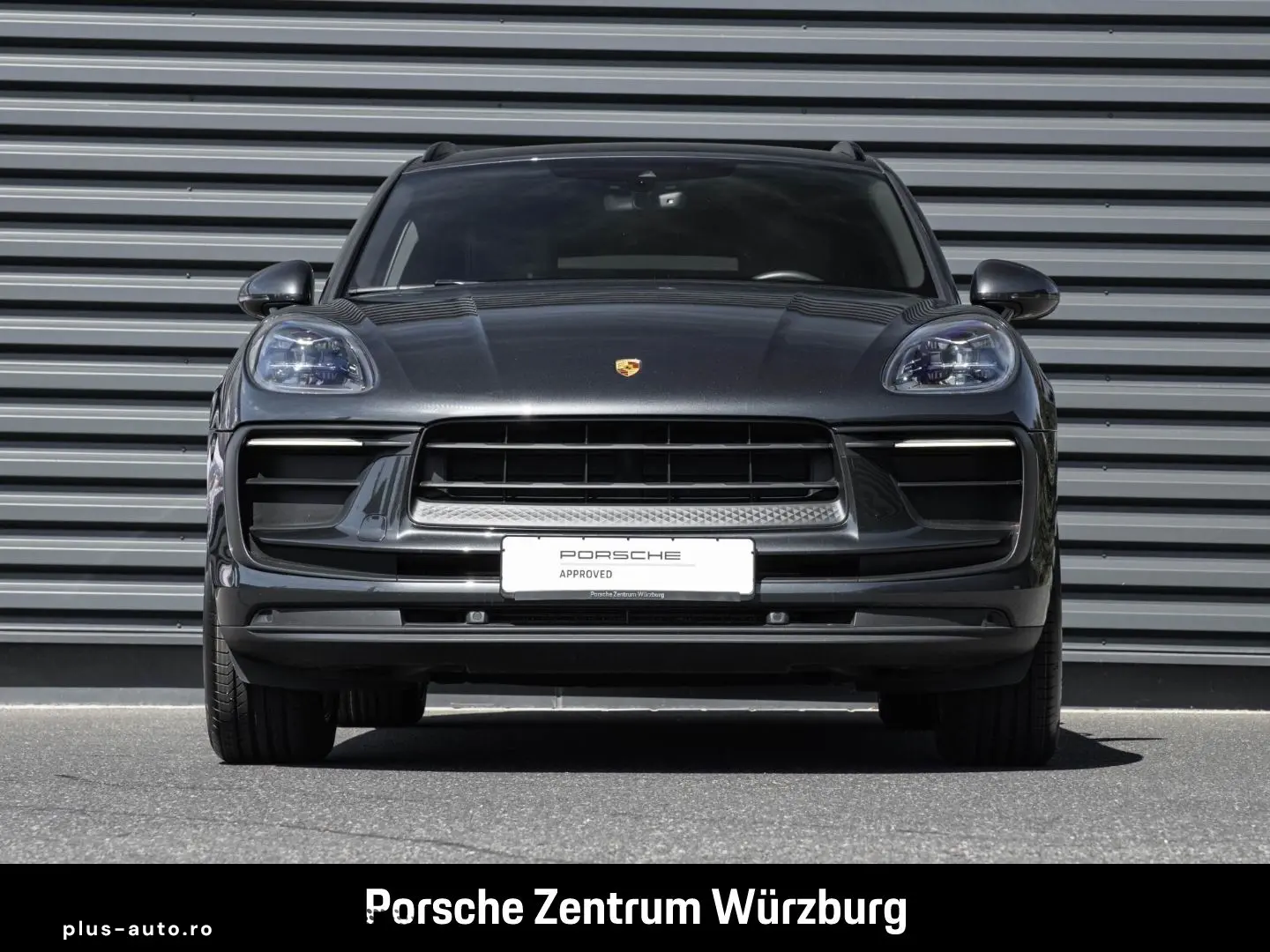 PORSCHE Macan PDLS Vulkangrau 1-Hand Leder Sitzheizung