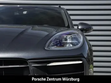 PORSCHE Macan PDLS Vulkangrau 1-Hand Leder Sitzheizung