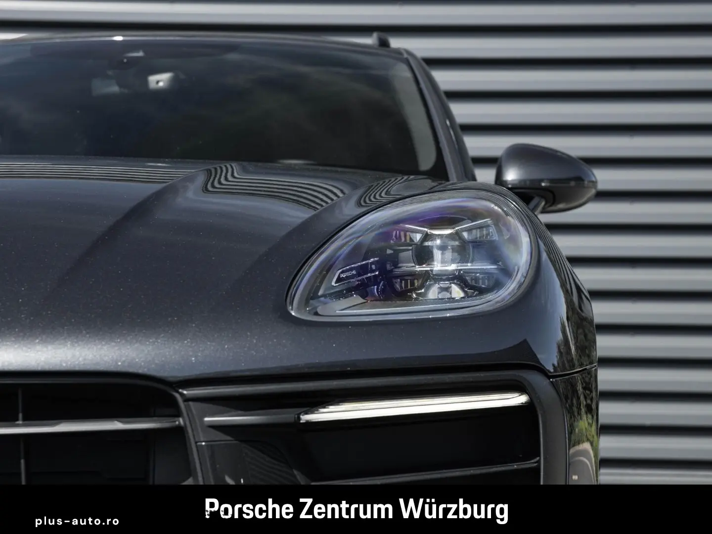 PORSCHE Macan PDLS Vulkangrau 1-Hand Leder Sitzheizung