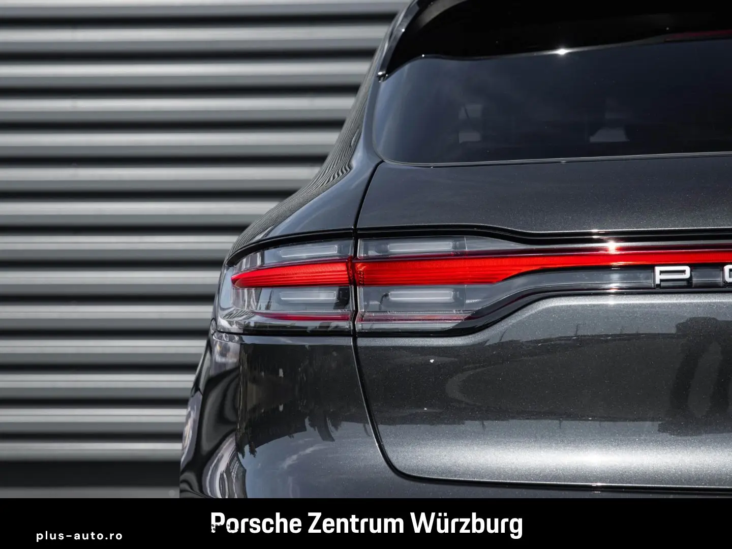 PORSCHE Macan PDLS Vulkangrau 1-Hand Leder Sitzheizung
