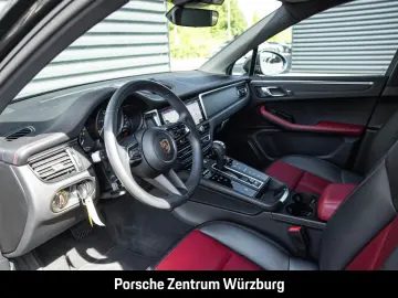 PORSCHE Macan PDLS Vulkangrau 1-Hand Leder Sitzheizung