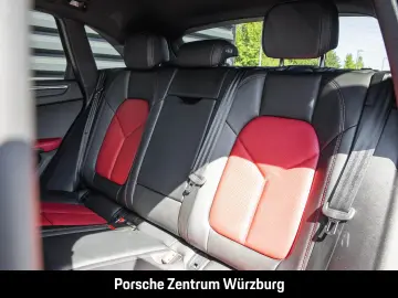 PORSCHE Macan PDLS Vulkangrau 1-Hand Leder Sitzheizung