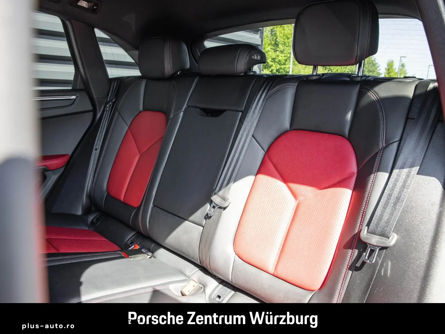 PORSCHE Macan PDLS Vulkangrau 1-Hand Leder Sitzheizung
