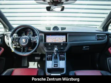 PORSCHE Macan PDLS Vulkangrau 1-Hand Leder Sitzheizung