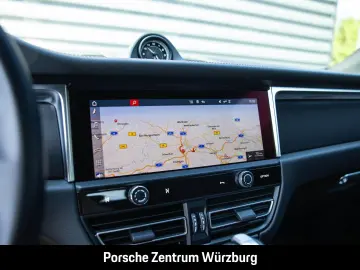 PORSCHE Macan PDLS Vulkangrau 1-Hand Leder Sitzheizung