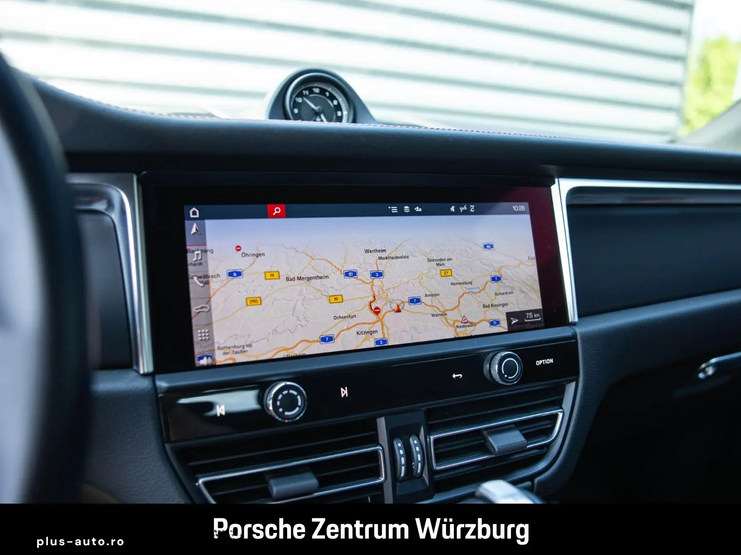 PORSCHE Macan PDLS Vulkangrau 1-Hand Leder Sitzheizung