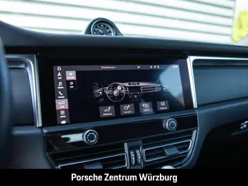 PORSCHE Macan PDLS Vulkangrau 1-Hand Leder Sitzheizung