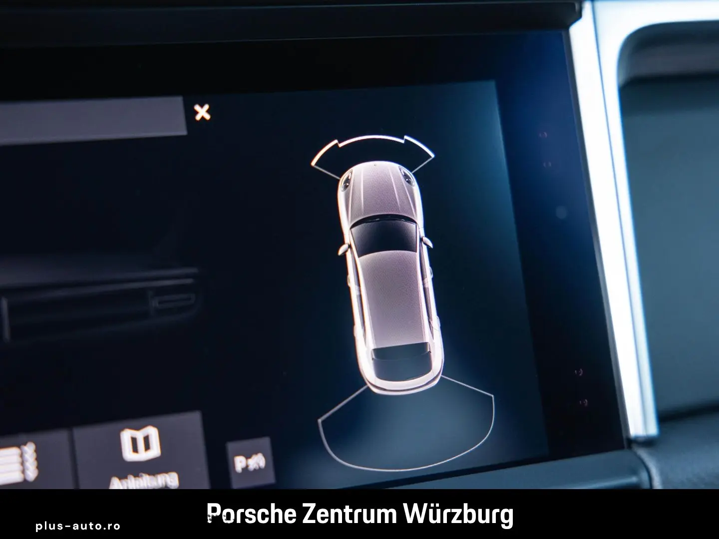PORSCHE Macan PDLS Vulkangrau 1-Hand Leder Sitzheizung