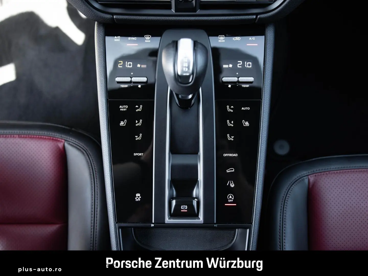PORSCHE Macan PDLS Vulkangrau 1-Hand Leder Sitzheizung