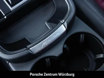 PORSCHE Macan PDLS Vulkangrau 1-Hand Leder Sitzheizung