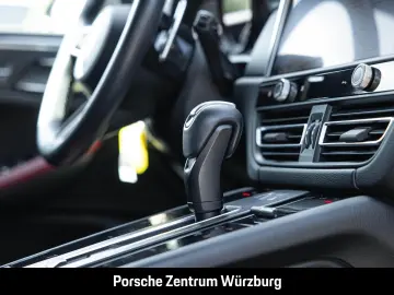 PORSCHE Macan PDLS Vulkangrau 1-Hand Leder Sitzheizung
