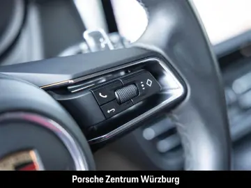 PORSCHE Macan PDLS Vulkangrau 1-Hand Leder Sitzheizung
