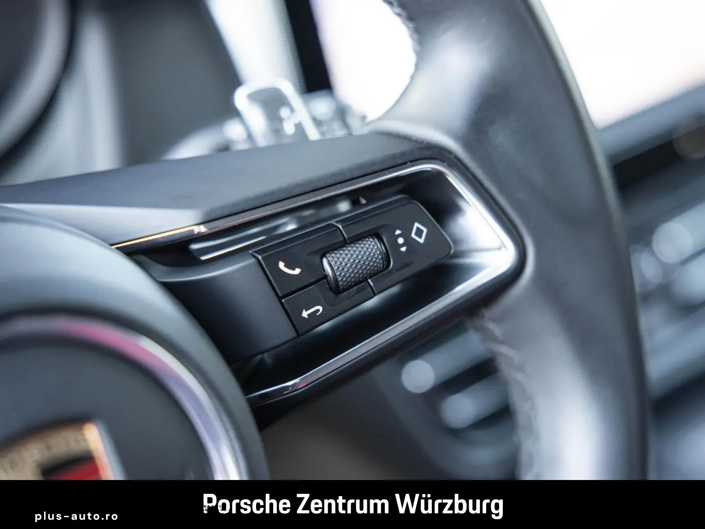 PORSCHE Macan PDLS Vulkangrau 1-Hand Leder Sitzheizung