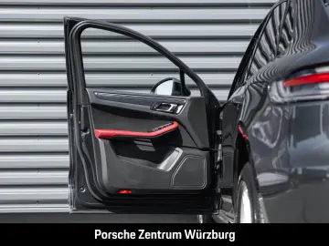 PORSCHE Macan PDLS Vulkangrau 1-Hand Leder Sitzheizung