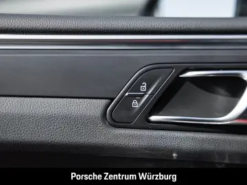 PORSCHE Macan PDLS Vulkangrau 1-Hand Leder Sitzheizung