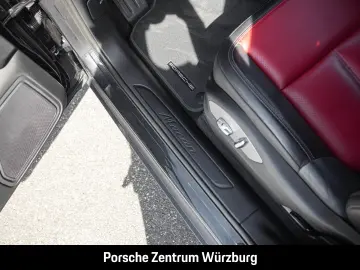 PORSCHE Macan PDLS Vulkangrau 1-Hand Leder Sitzheizung