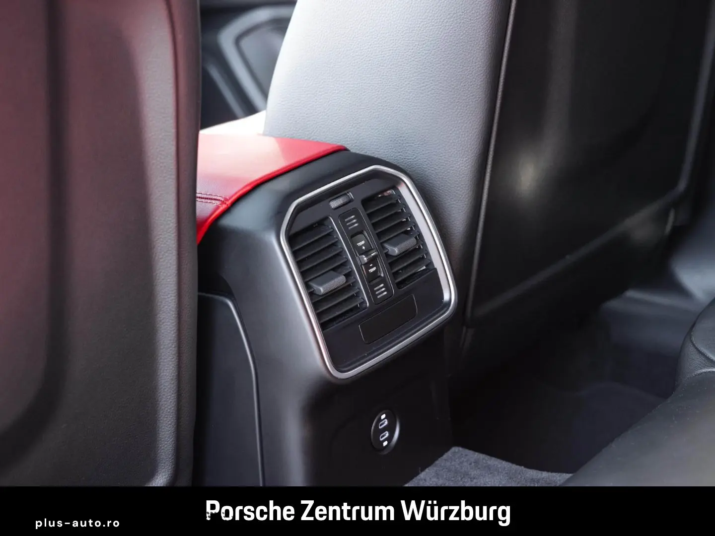 PORSCHE Macan PDLS Vulkangrau 1-Hand Leder Sitzheizung