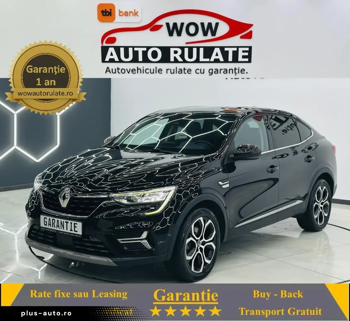 RENAULT Arkana 2022 1.6i E6 hybrid Garantie 12 Luni Rate Ava