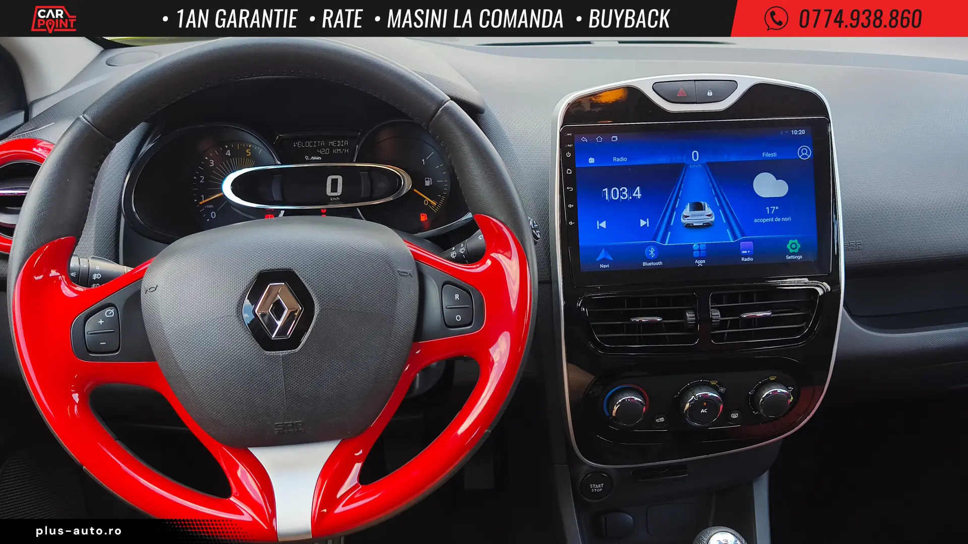 Renault Clio •GARANTIE 1AN•RATE•BUYBACK