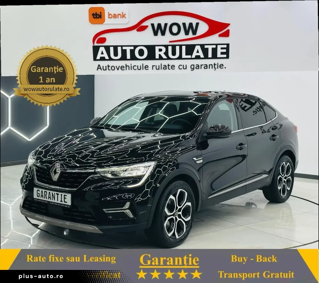 RENAULT Arkana 2022 1.3i E6 Garantie 12 Luni Rate Avans 0 Do