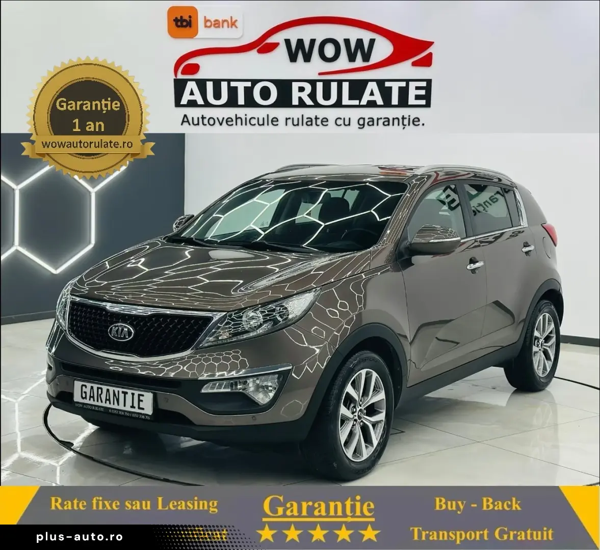 KIA SPORTAGE 2015 1.7D E5 Garantie 12 Luni Rate Avans 0 Doar