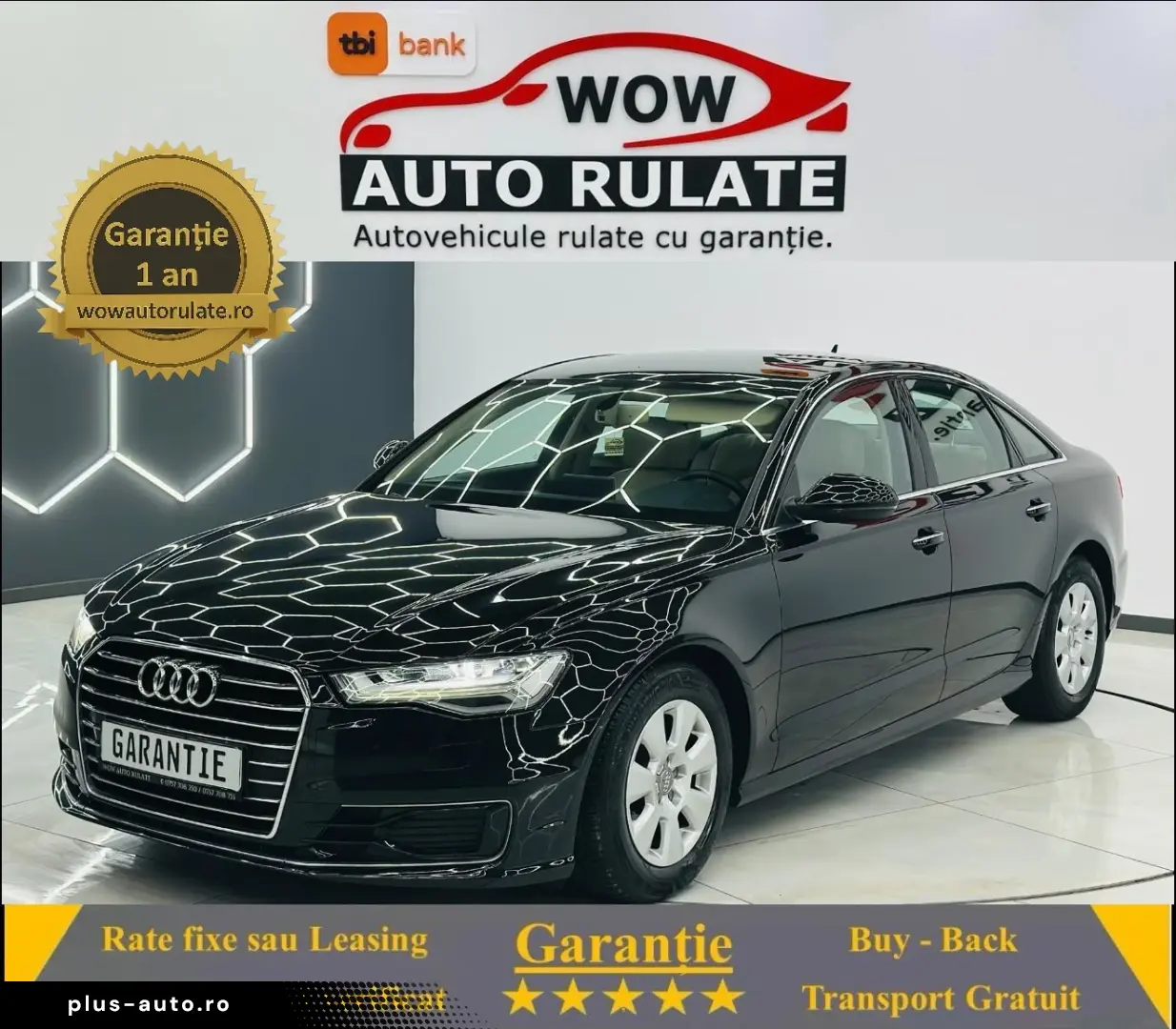 AUDI A6 2016 2.0D E6 Garantie 12 Luni Rate Avans 0 Doar Cu B