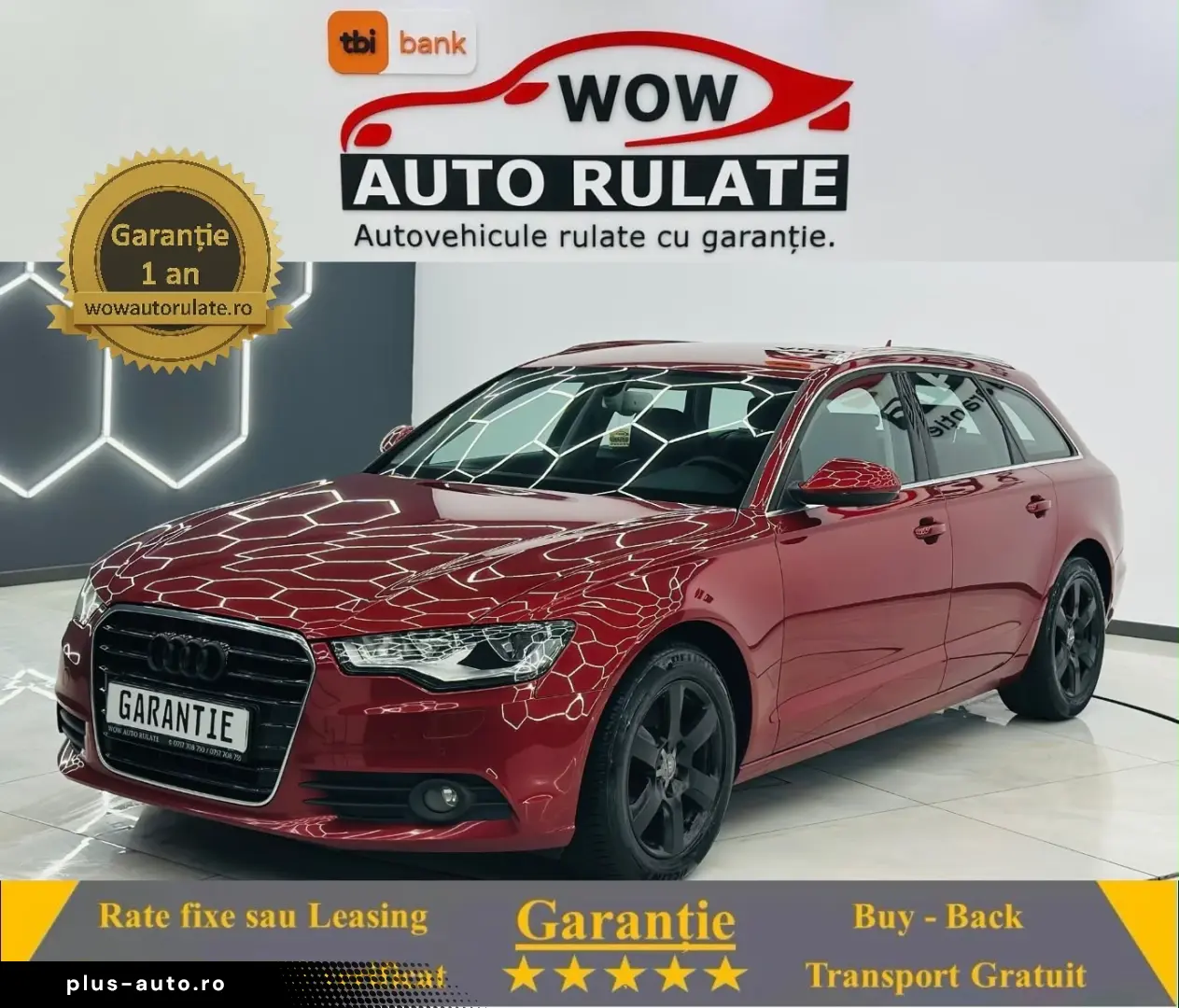 AUDI A6 2013 2.0D E5 Garantie 12 Luni Rate Avans 0 Doar Cu B